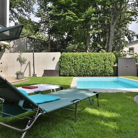 Apartament Modernes Studio-apartment - Gartenblick *