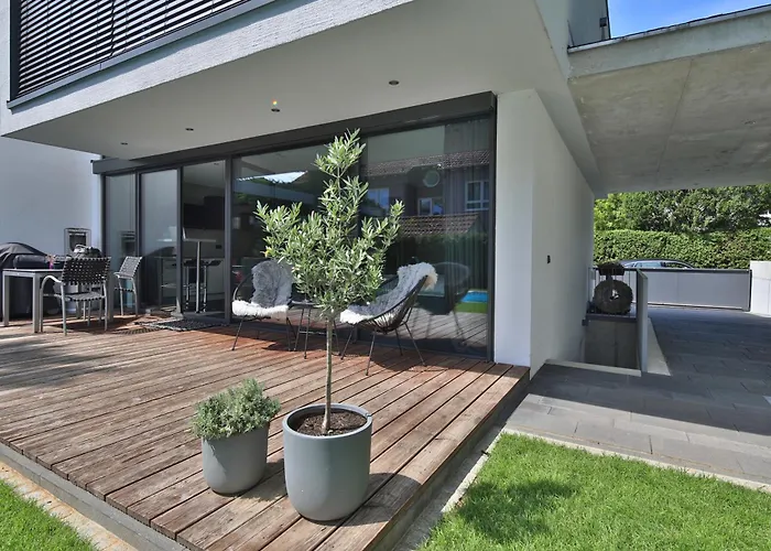 Modernes Studio-apartment - Gartenblick Apartament *
