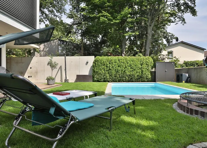 Apartament Modernes Studio-apartment - Gartenblick *