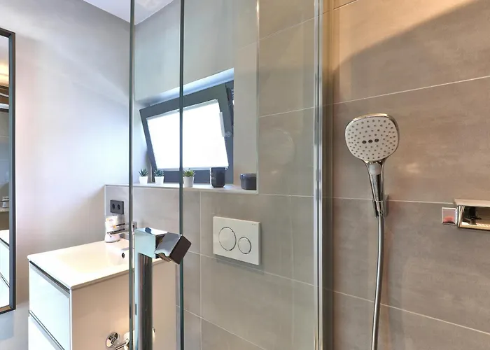 Apartament Modernes Studio-apartment - Gartenblick