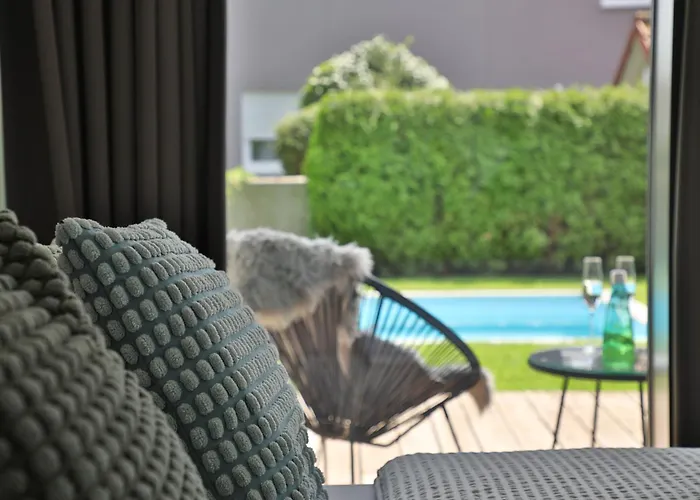 Apartament Modernes Studio-apartment - Gartenblick *