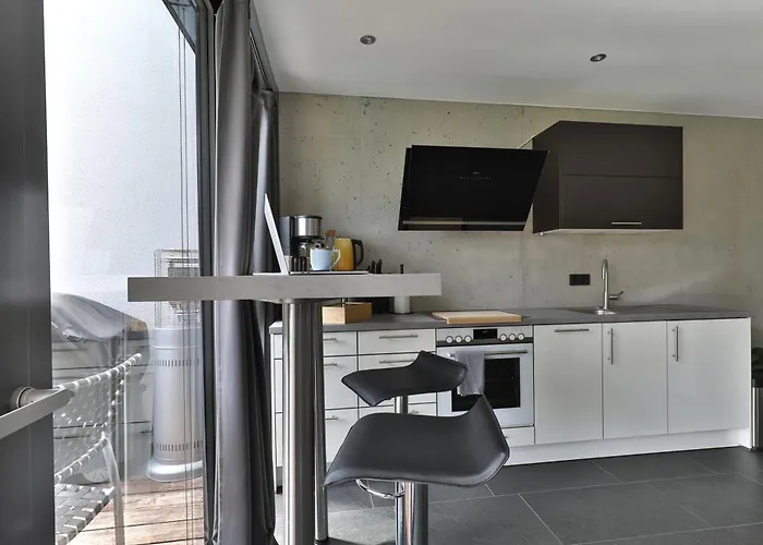 Modernes Studio-apartment - Gartenblick Apartament *