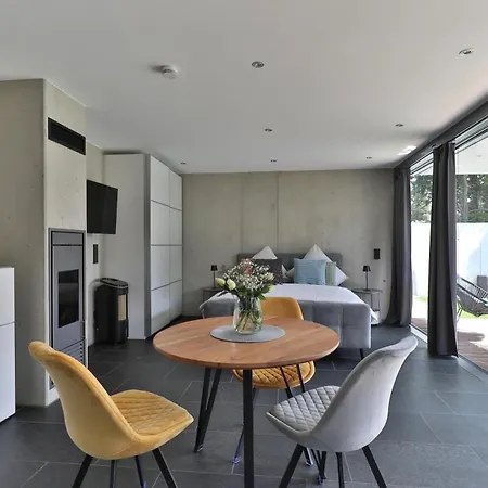 Modernes Studio-apartment - Gartenblick 게르슈토펜